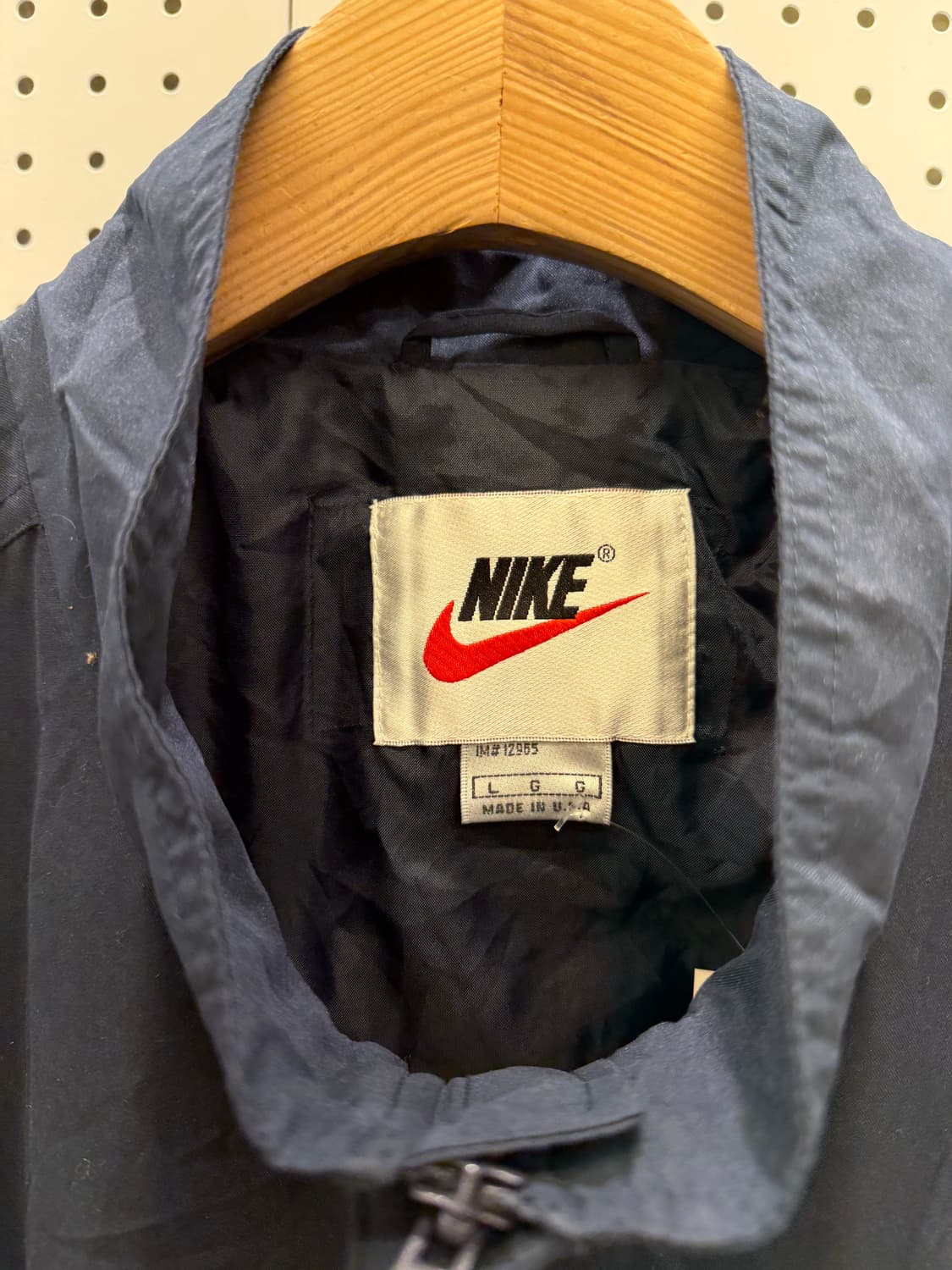 나이키 올드스쿨 아노락 바람막이 네이비 U1247 상품이미지5