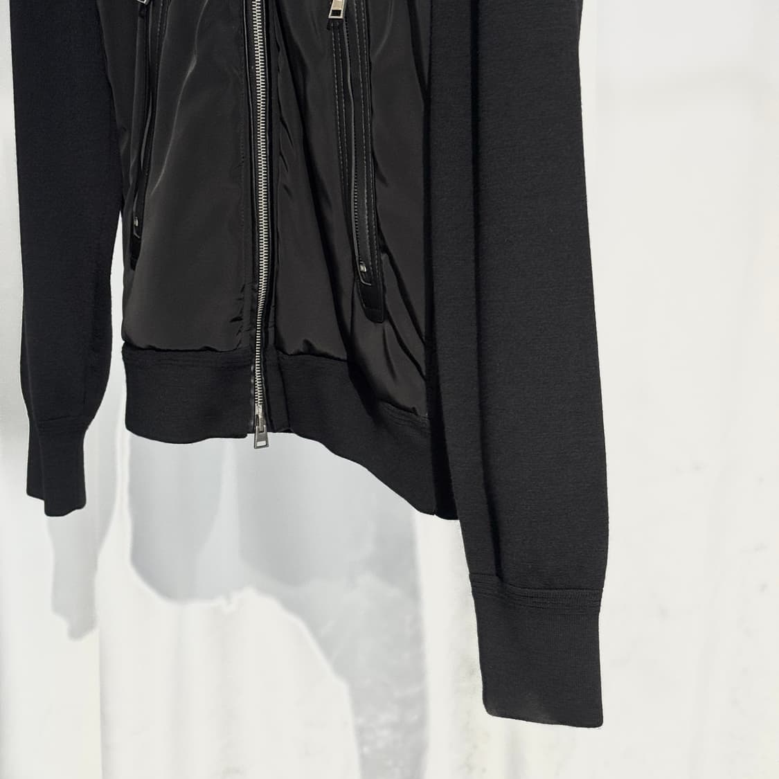 [새상품급/52] 25SS 톰포드 프론트 해링턴 니트 집업 자켓 상품이미지3