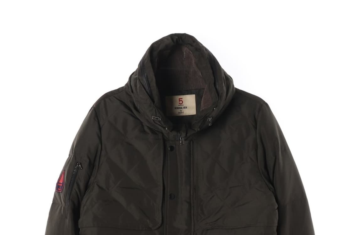 제너럴 아이디어 덕다운 후드 점퍼 L 상품이미지4