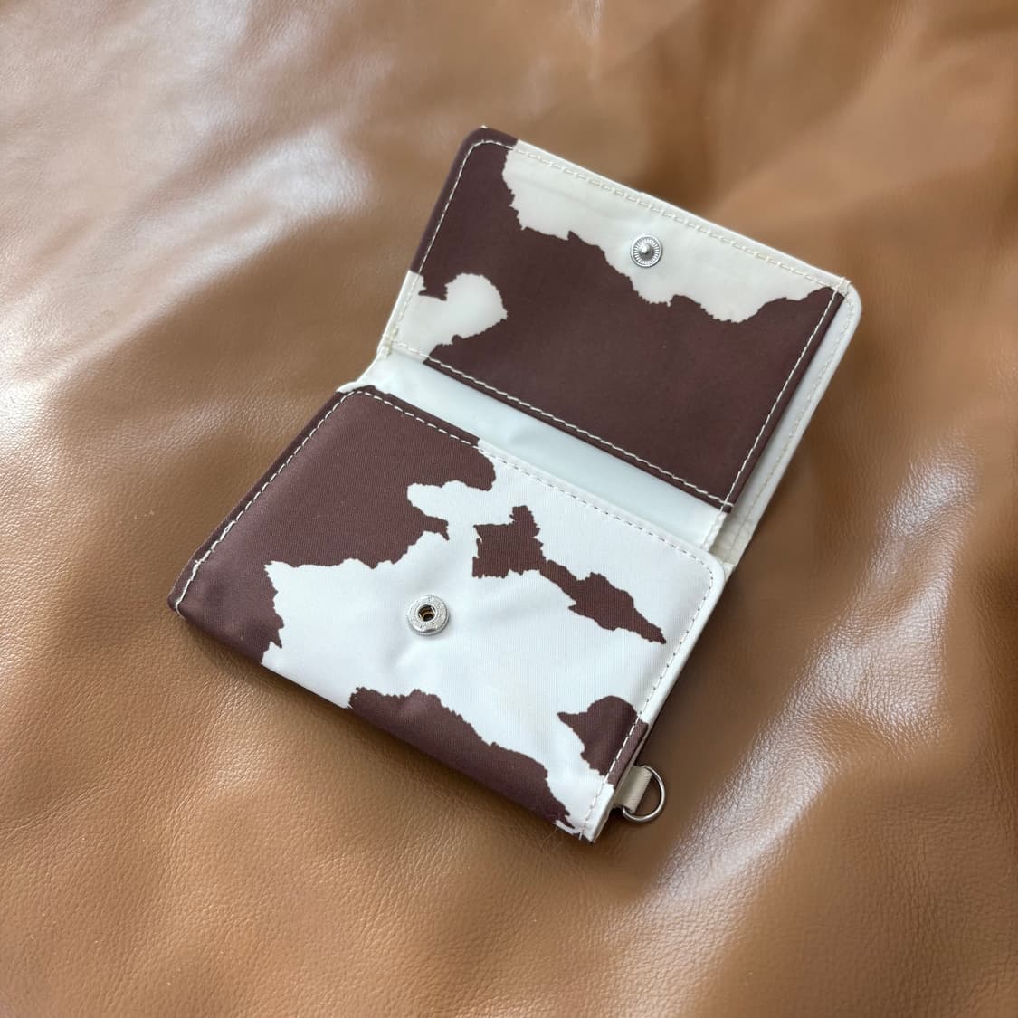 Beams 빔즈 빔스 카우 폴딩 월렛 지갑 상품이미지4
