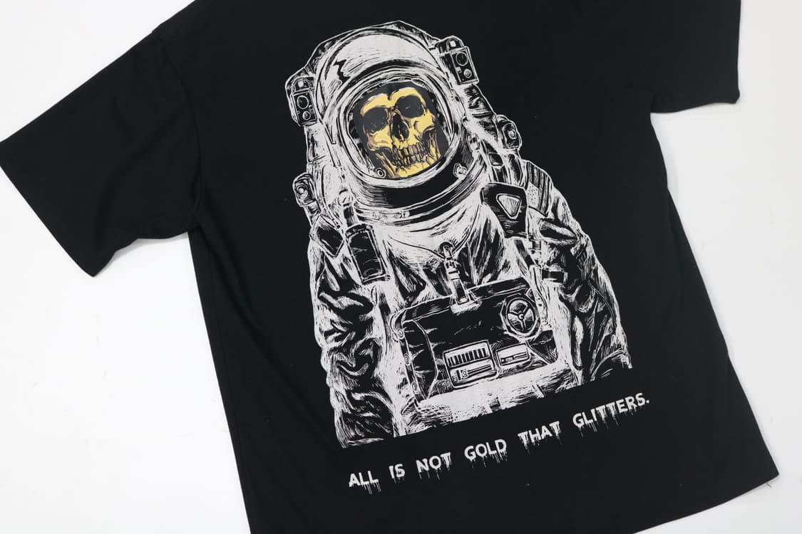 스컬 오버핏 반팔티셔츠 상품이미지3