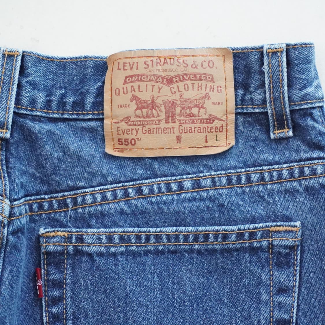90s MADE IN USA 리바이스 550 빈티지 데님 3 상품이미지8