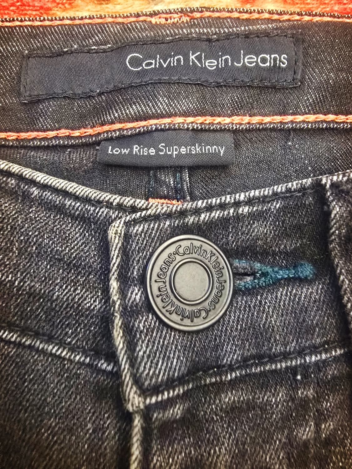 캘빈클라인(Calvin Klein) 로우라이즈 스키니 진 상품이미지5