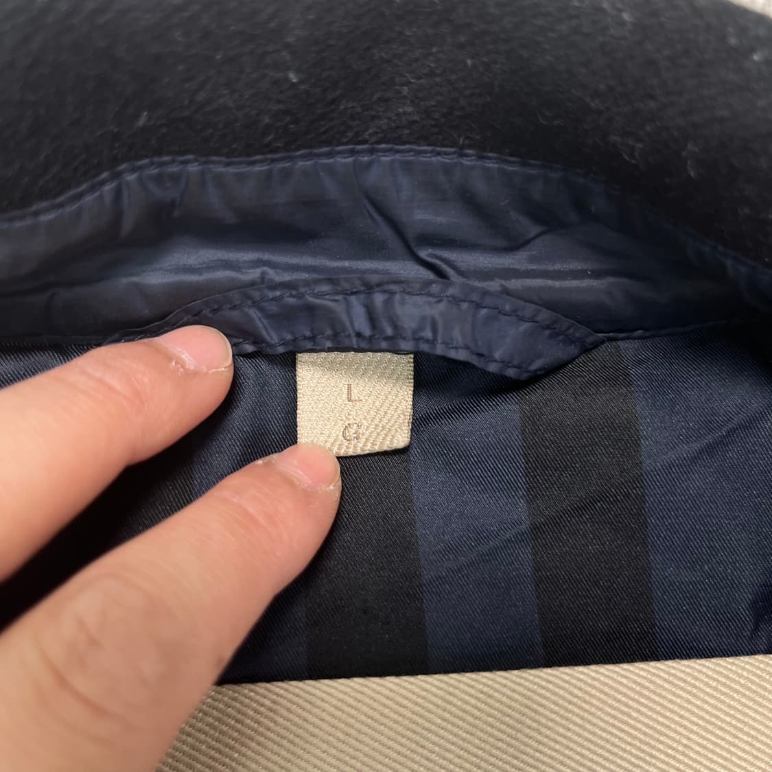 100 버버리 브릿 엘보 패치 퀄팅 자켓 상품이미지3