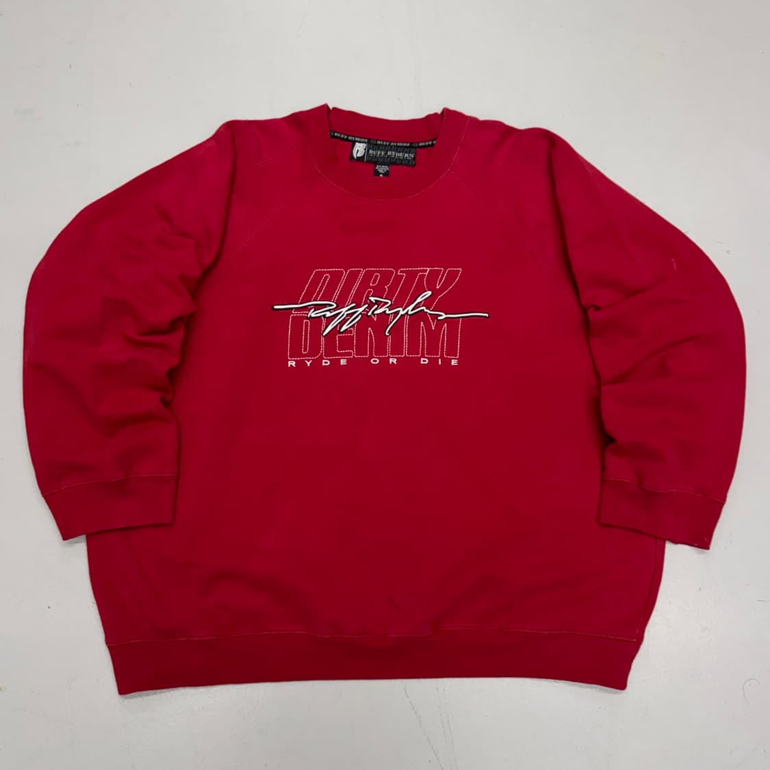 러프 라이더스 90s 올드스쿨 힙합 오버핏 스웻셔츠 맨투맨 상품이미지2