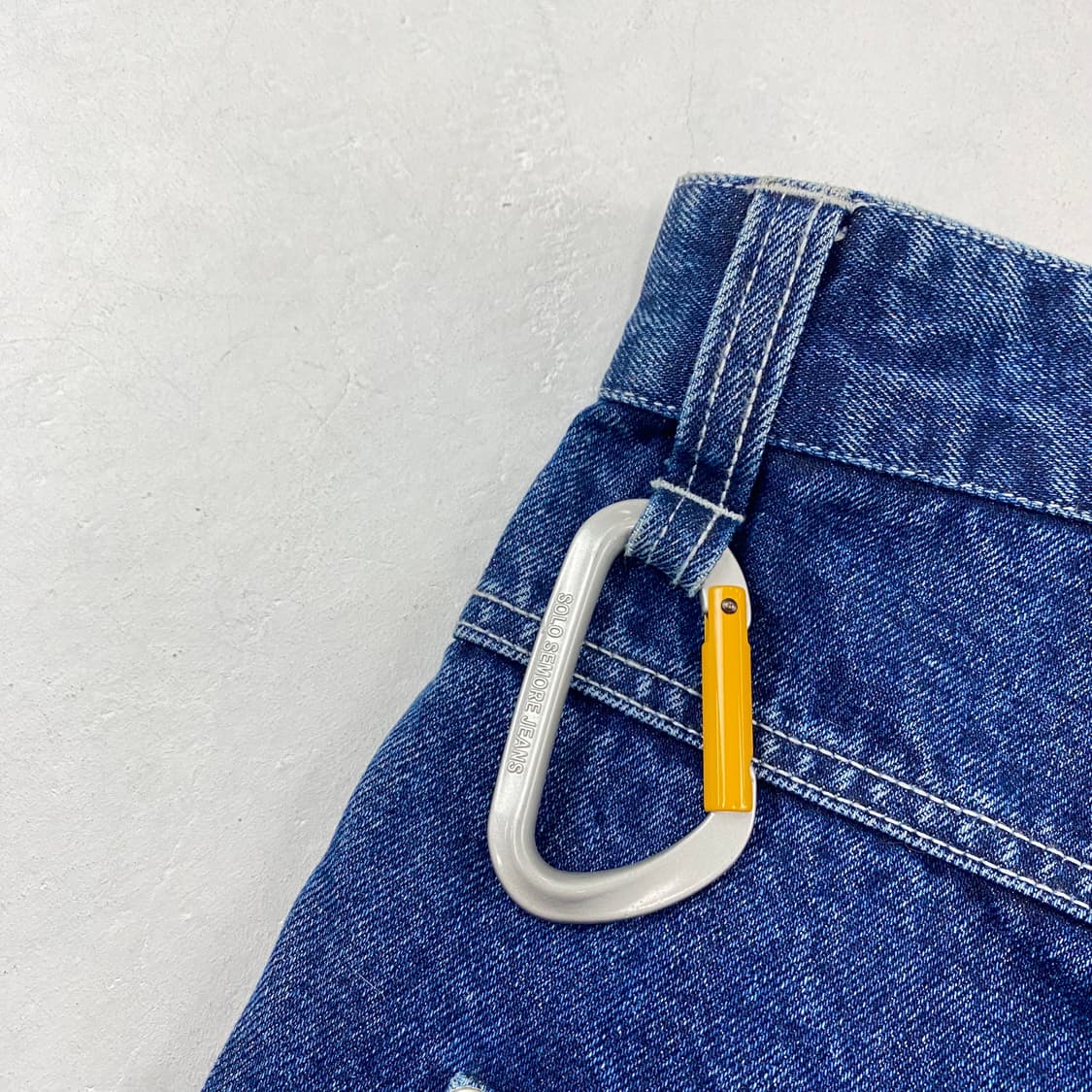 90s Solo Semore Vintage Y2K HipHop denim 상품이미지7