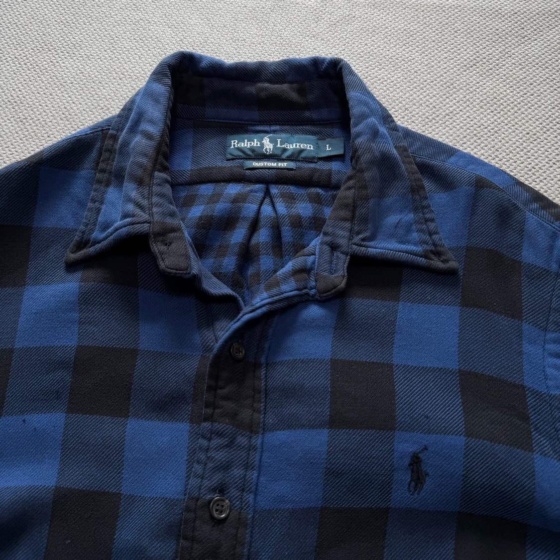 폴로 랄프로렌 체크 남방 상품이미지2