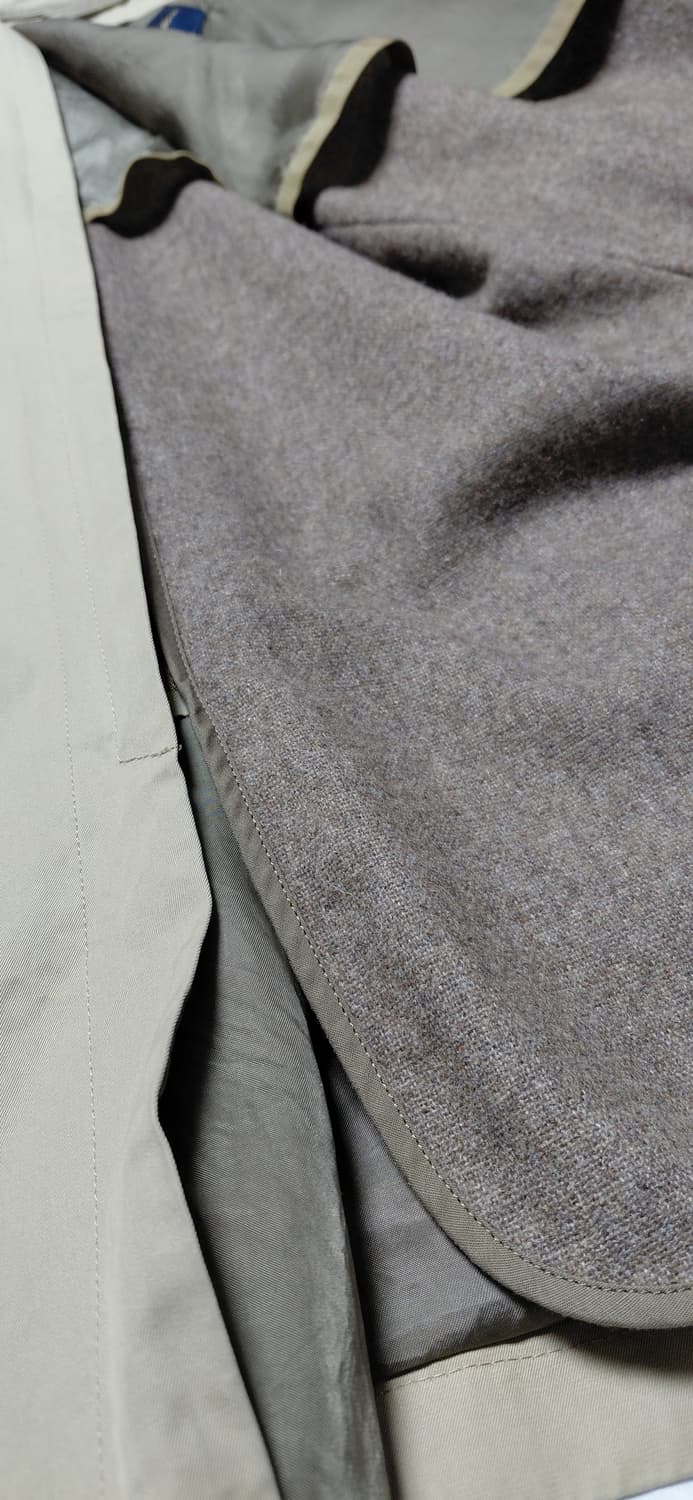 [XS] 브룩스 브라더스 울 라이너 싱글 트렌치코트 (맥코트) 상품이미지5