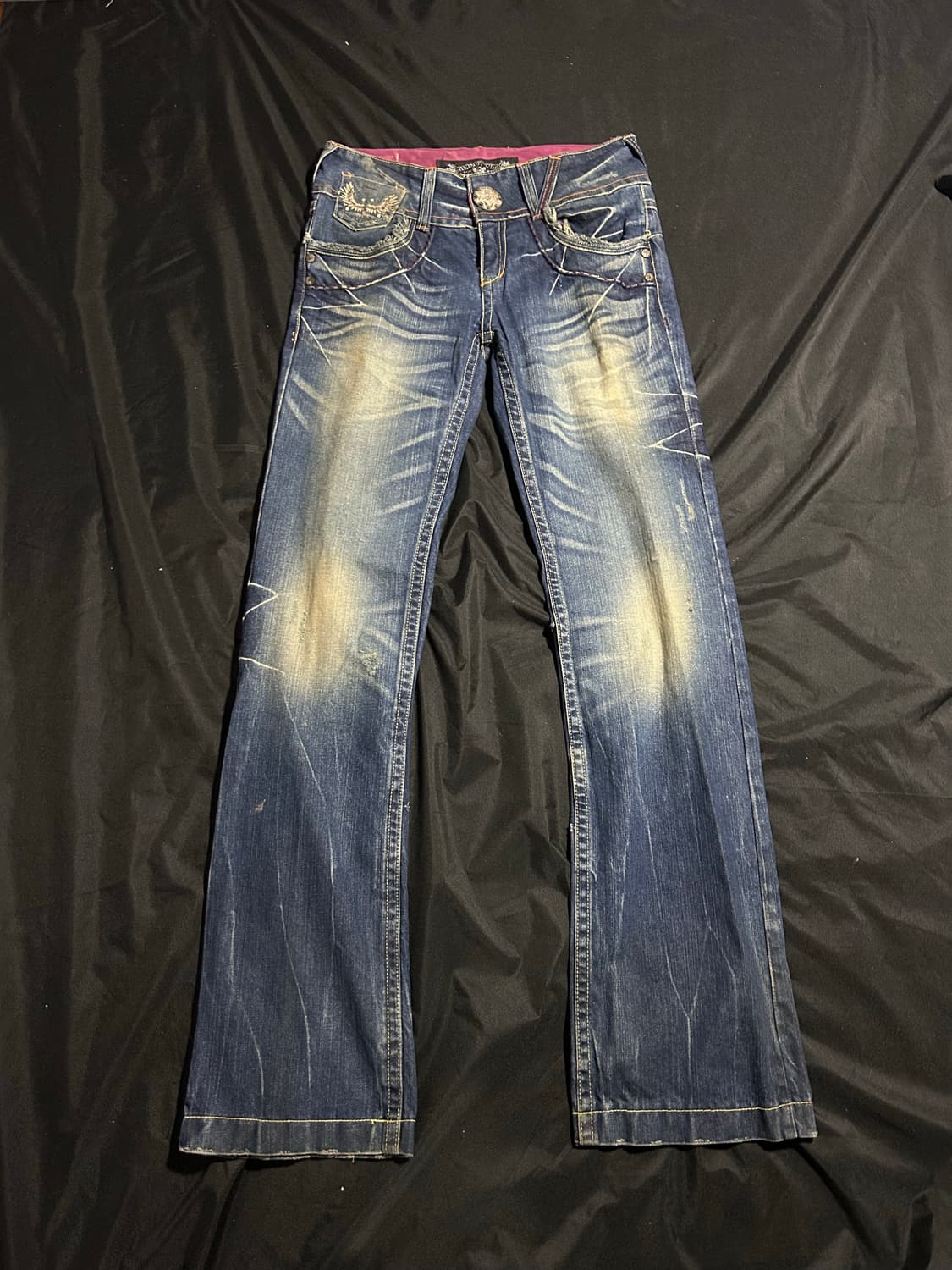 red pepper wings washing denim jeans 상품이미지3