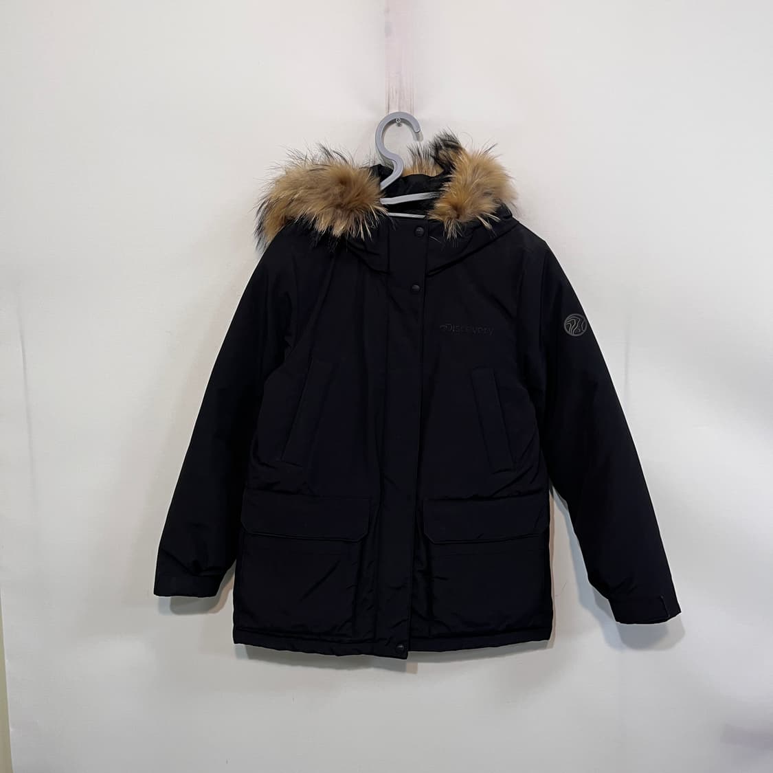 디스커버리 여성 다운패딩 95 블랙 상태최상 상품이미지1