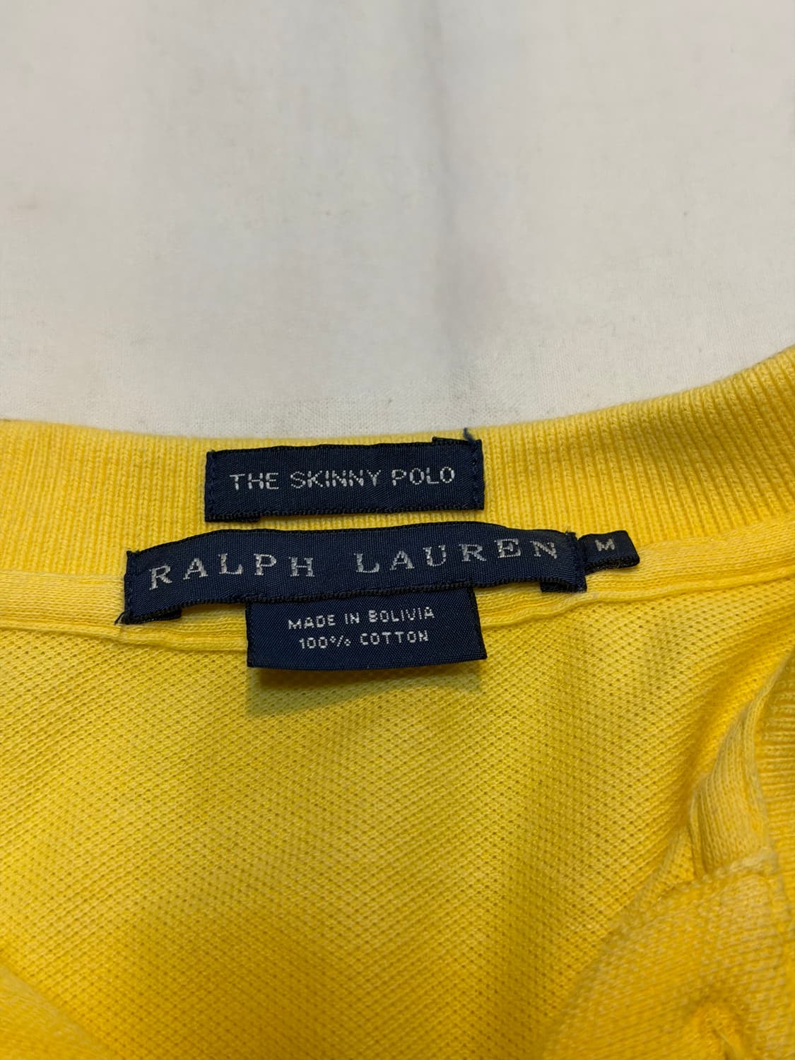 폴로 랄프로렌 빅포니 치프키프 카라티 옐로우 상품이미지3