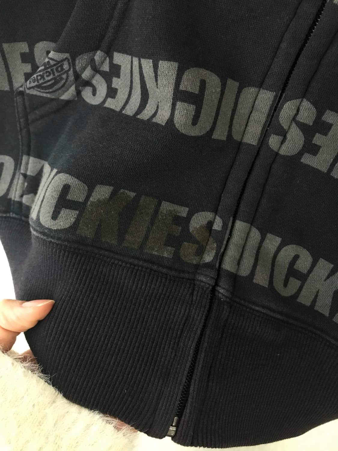 디키즈 스펠아웃 패턴 후드집업 상품이미지8