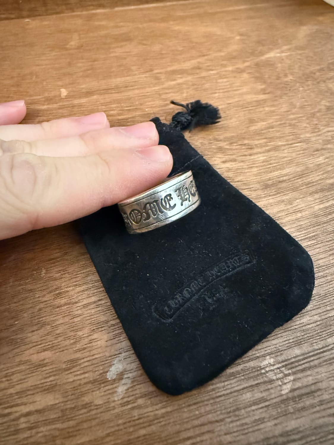 크롬하츠 반지 판매합니다 상품이미지3