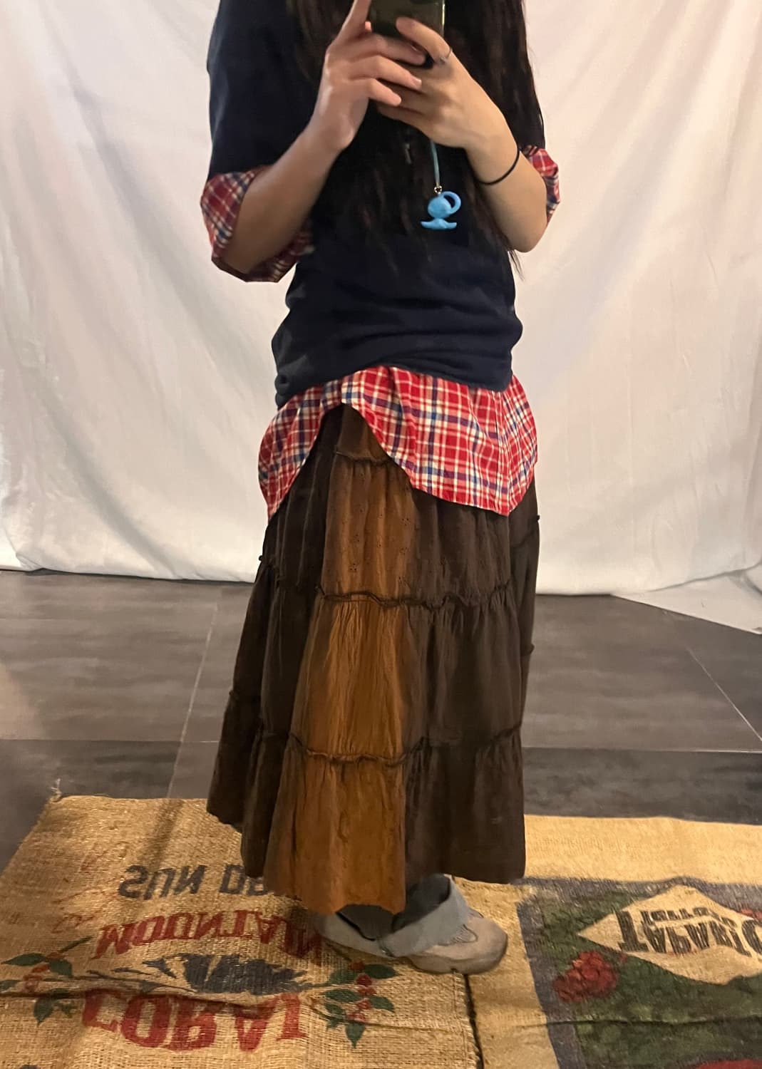Bohemian faded skirt 상품이미지6