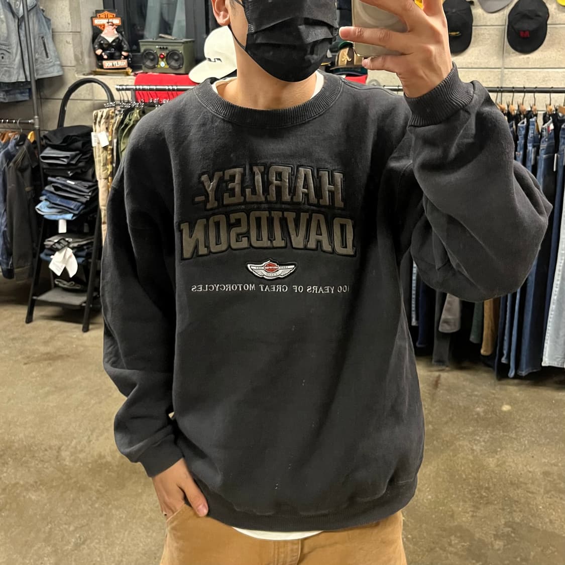 2003 할리데이비슨 100주년 스웻셔츠 (105) 상품이미지6