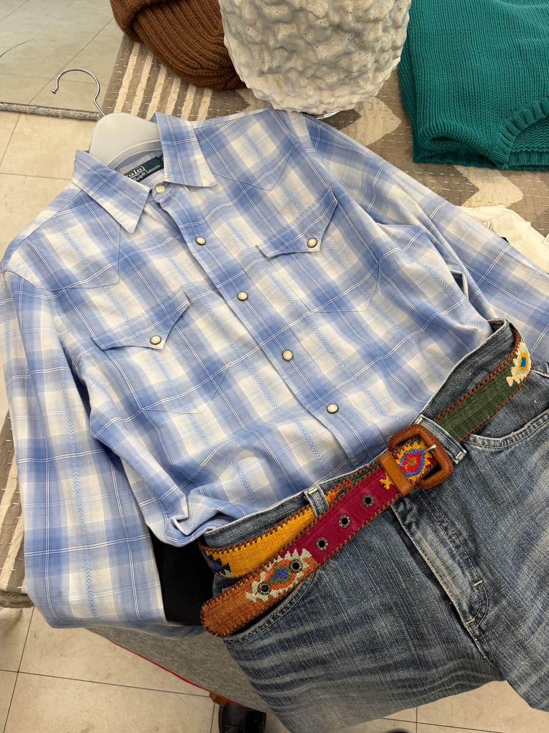 Polo Ralph Lauren western shirt 상품이미지3