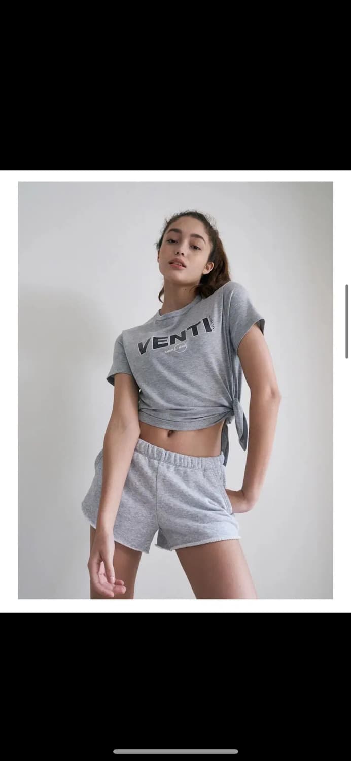 인지액티브 벤티 티셔츠 그레이 상품이미지1