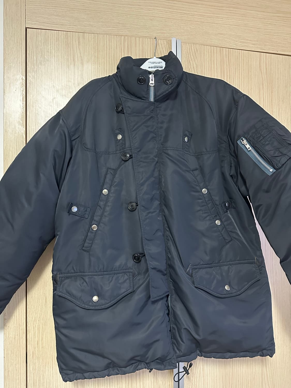 올리브드랩서비스 ODS 에어크루맨 파카 v2 블랙 상품이미지1