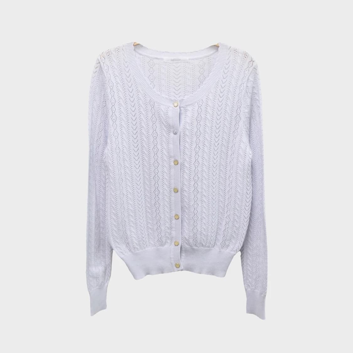 나이스클랍 펀칭 가디건 60679 상품이미지1