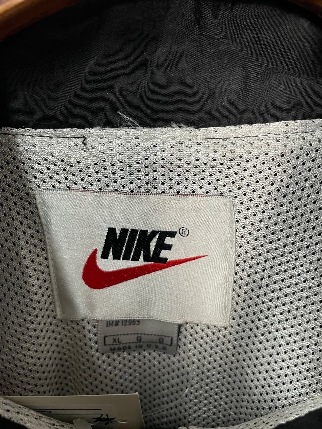 나이키 올드스쿨 블랙 아노락 웜업 H2288 상품이미지5