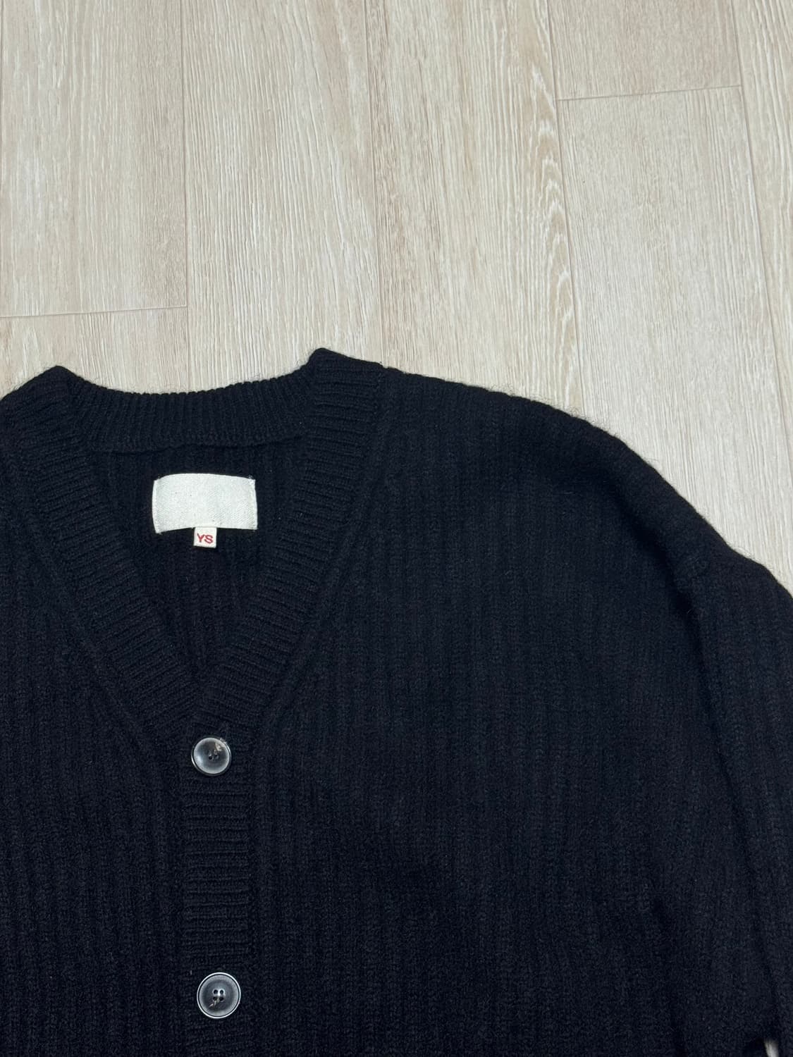 요코사카모토 야크 울 니트 가디건 상품이미지4