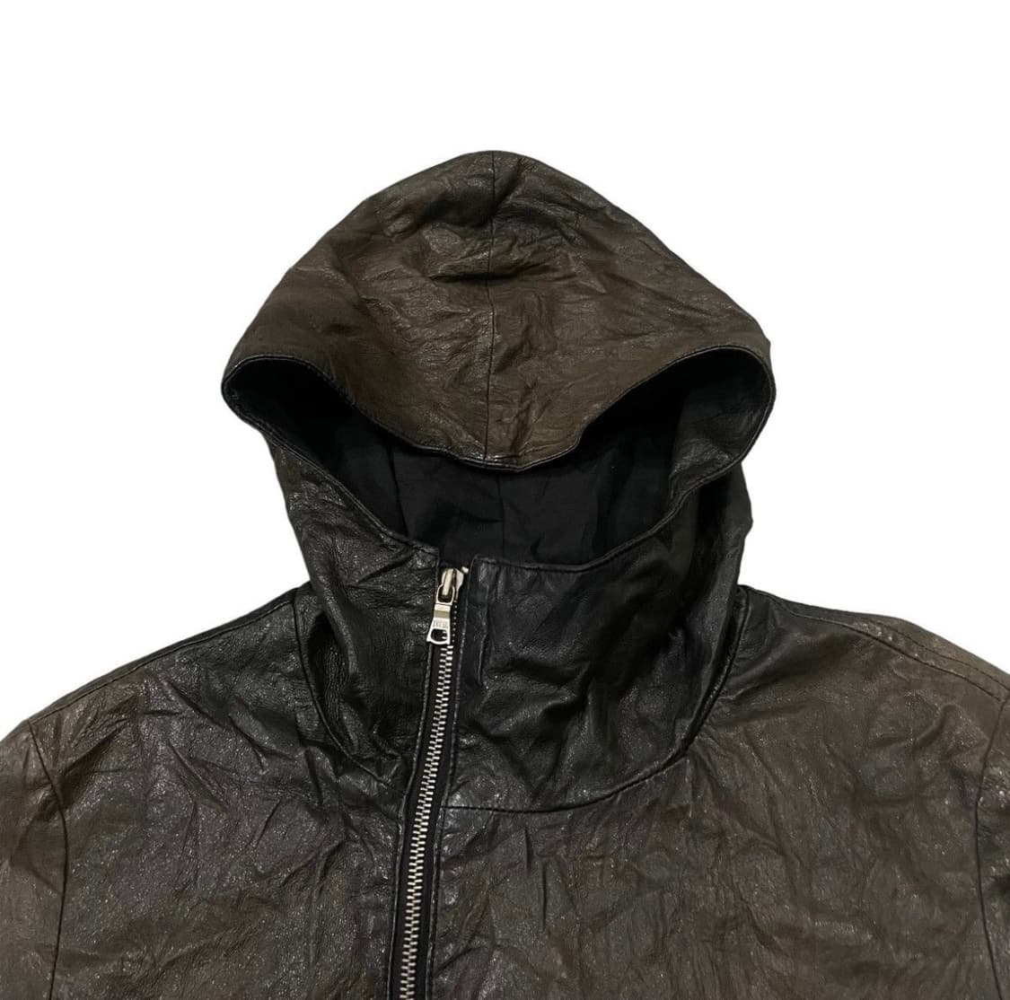 lhp 레더 후디 자켓 상품이미지7