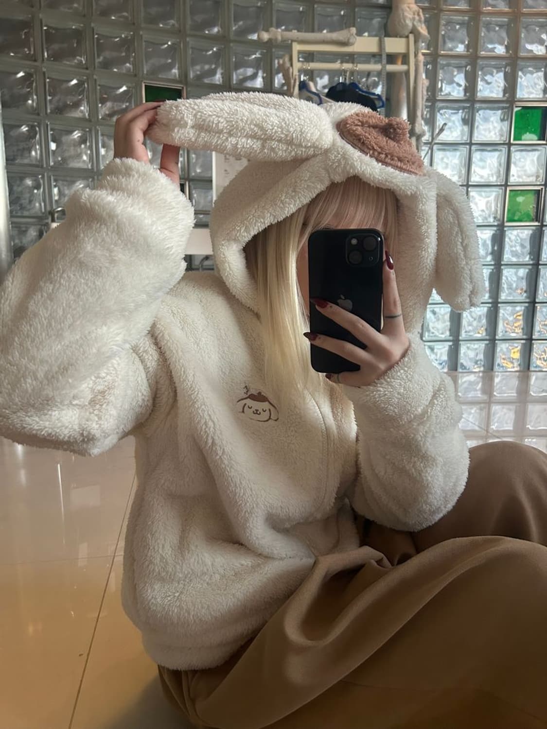 FULL ZIP 마시멜로 풀집업 파카 상품이미지3