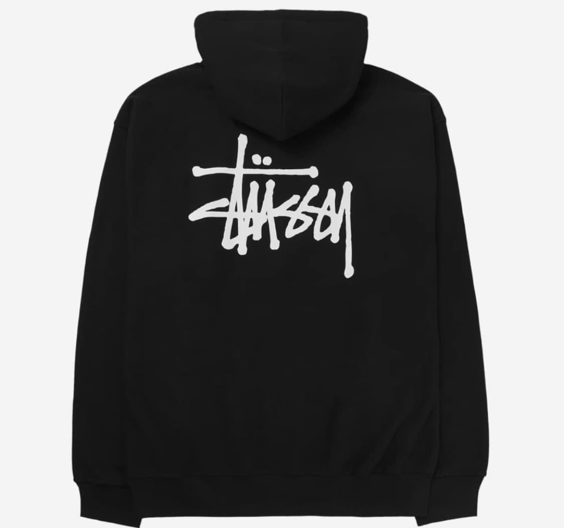 스투시 베이직 후드집업 XL 상품이미지1