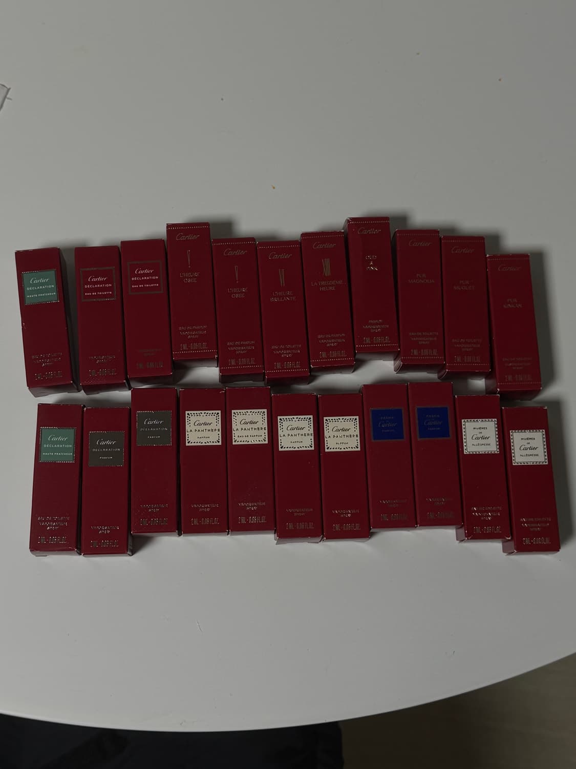 까르띠에 디스커버리 향수 바이알 13종 상품이미지1