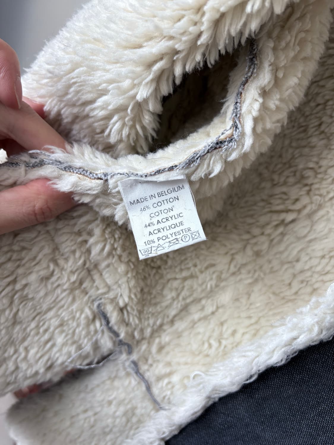 베로니크 브랑키노 워시드 코튼 퍼 자켓 상품이미지9