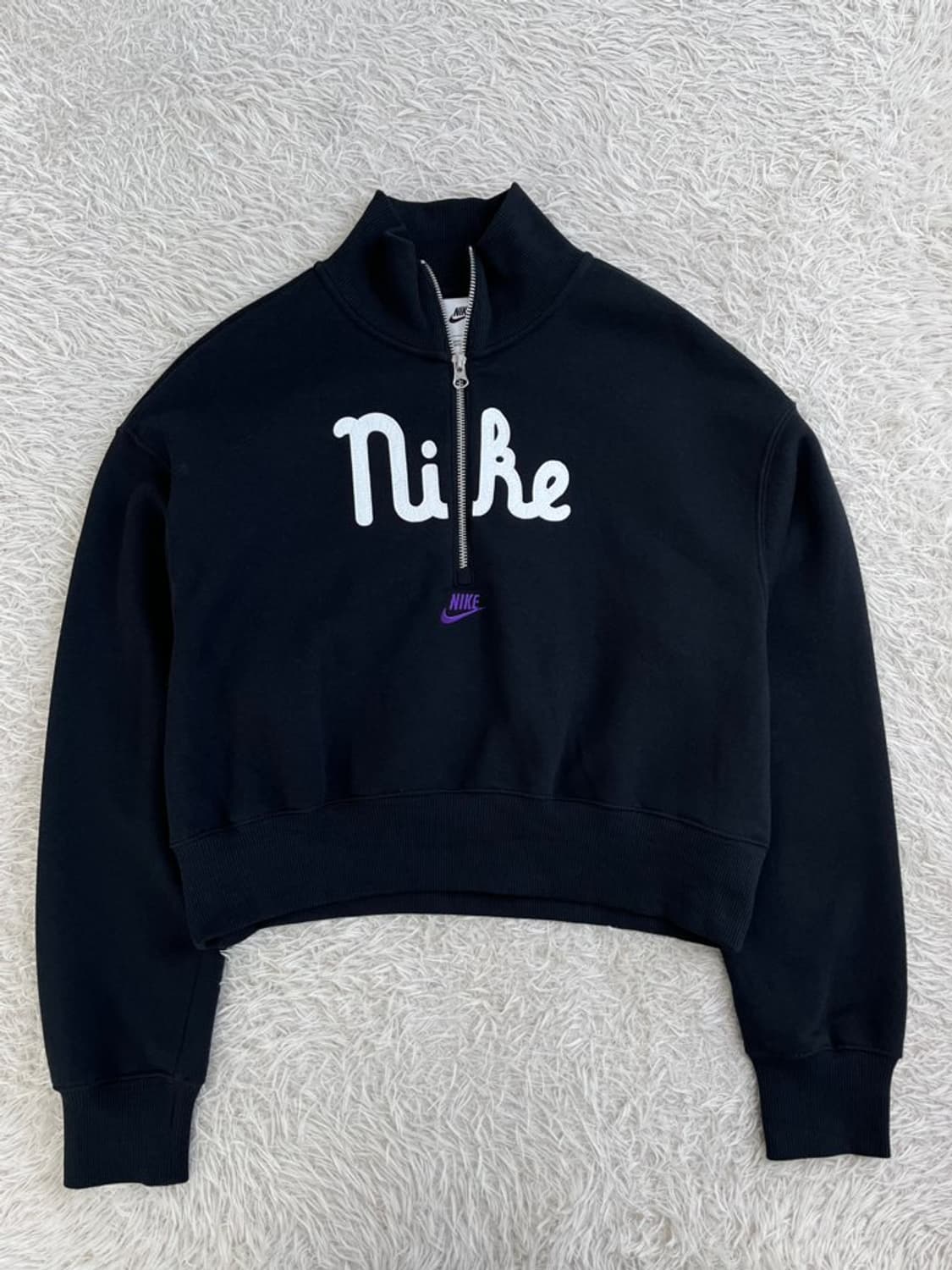 나이키 크롭 반집업 맨투맨/#3360 상품이미지1