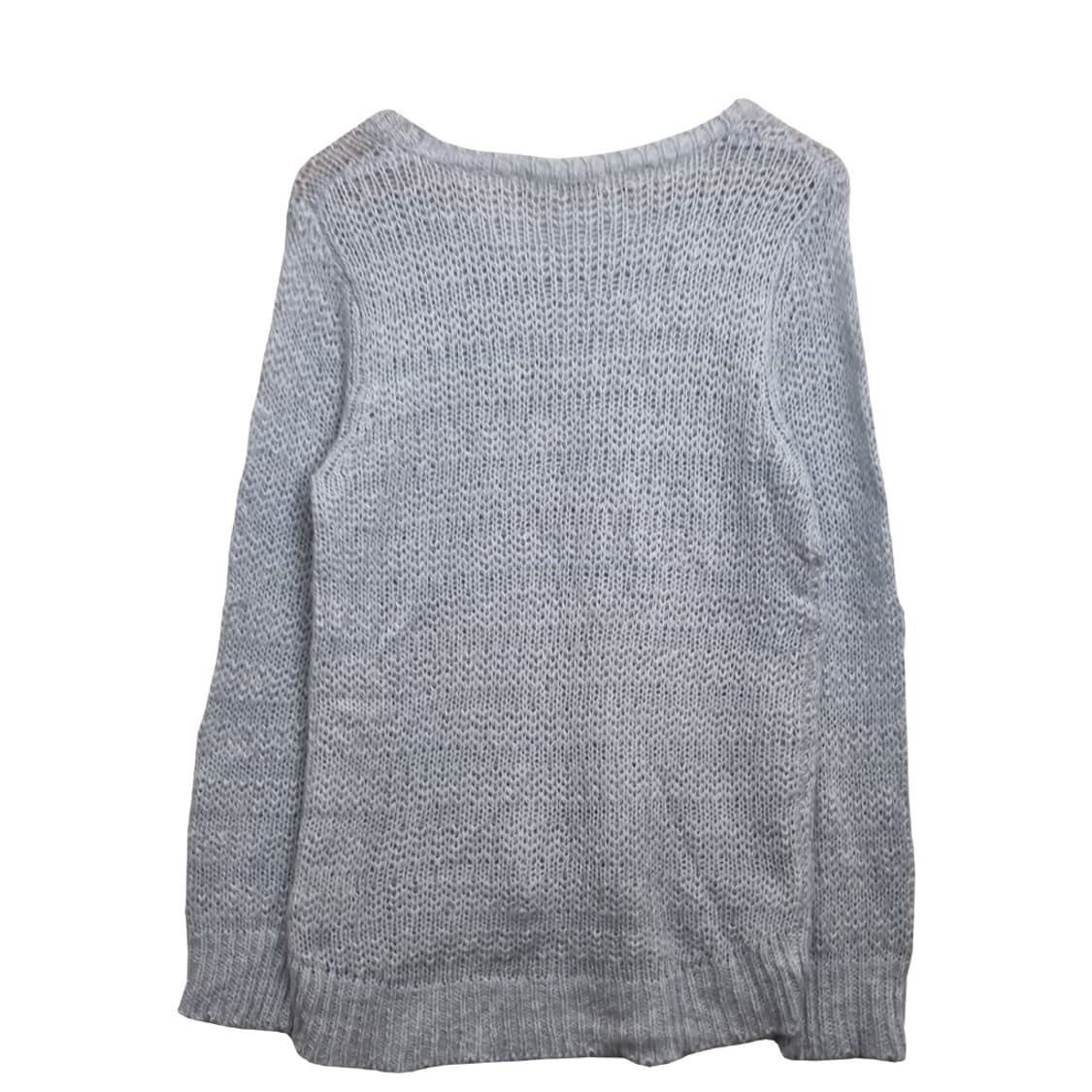 ikka  라이트 블루 펀칭 니트  상품이미지3