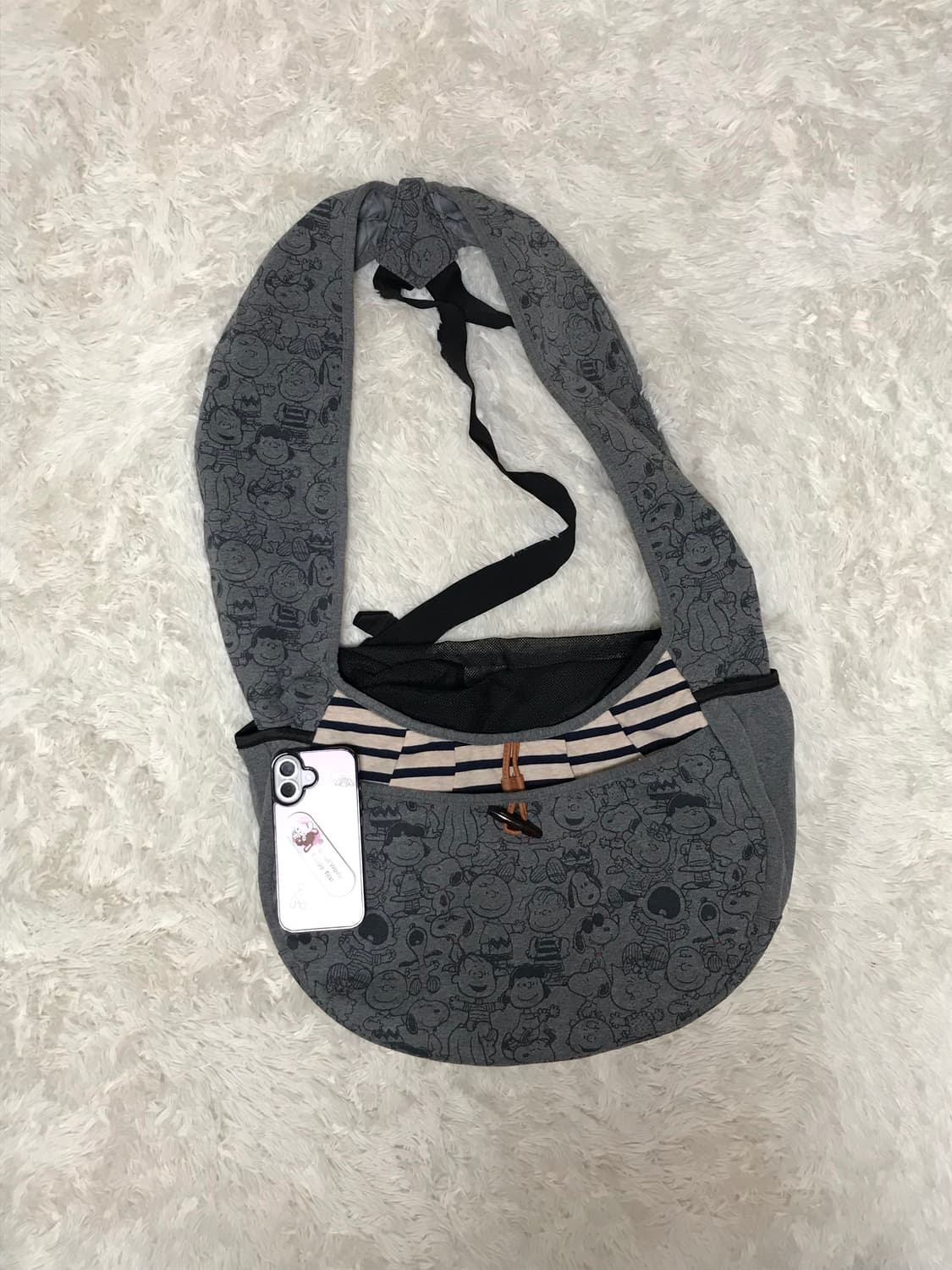 유일매물 모리걸 스누피 보부상 크로스백 가방 상품이미지2