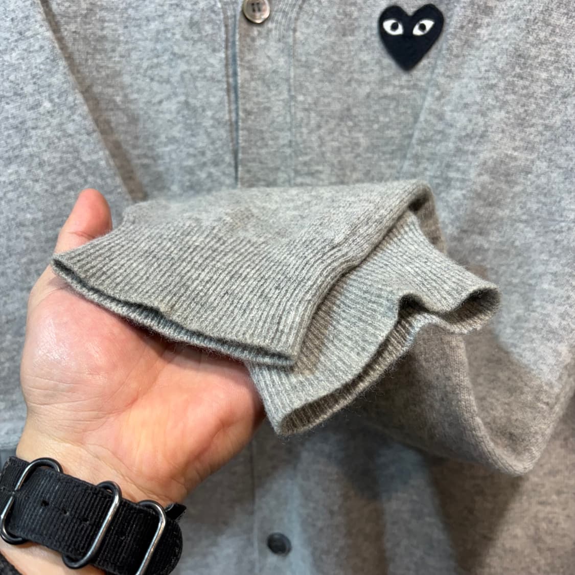 [L] COMME des GARCONS 꼼데가르송 가디건 상품이미지3