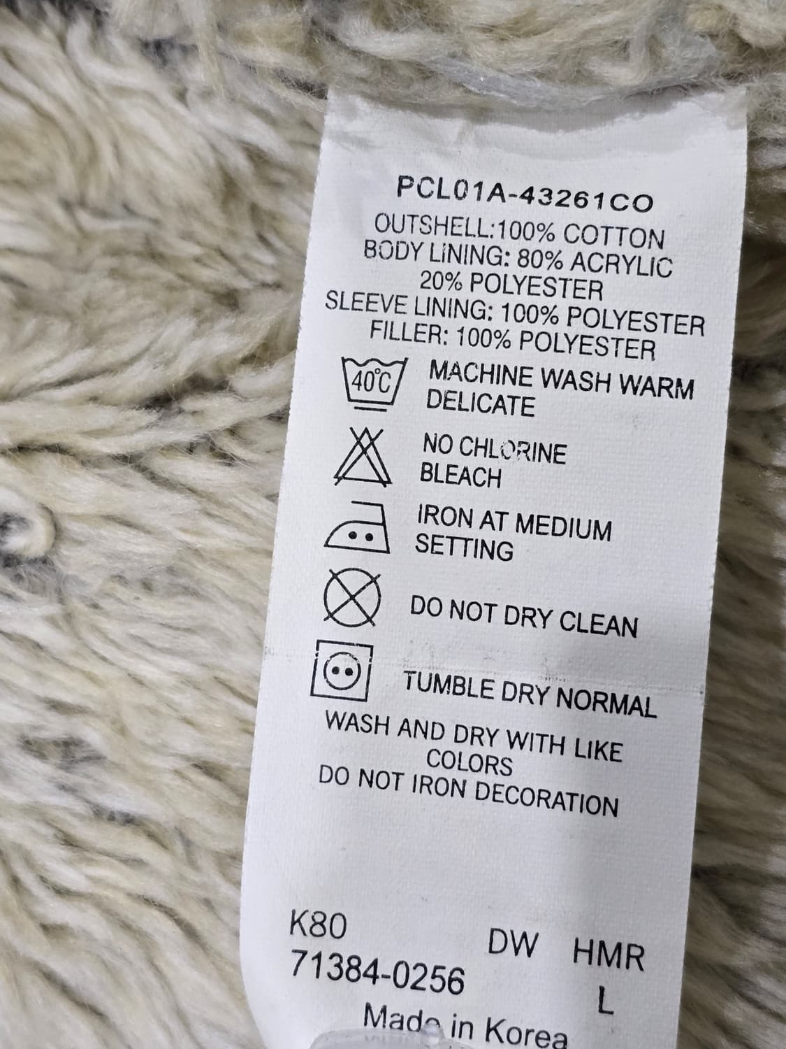 리바이스 양털 데님 자켓 L 상품이미지8