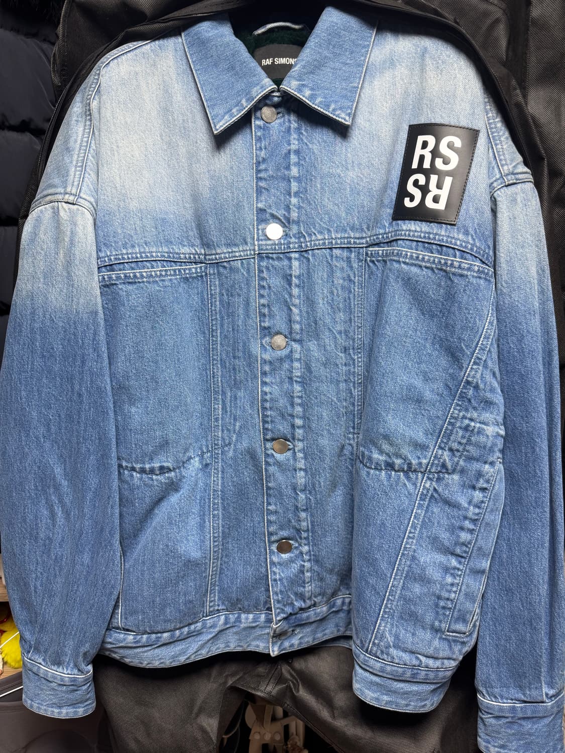 라프시몬스 퍼데님청자켓  상품이미지1