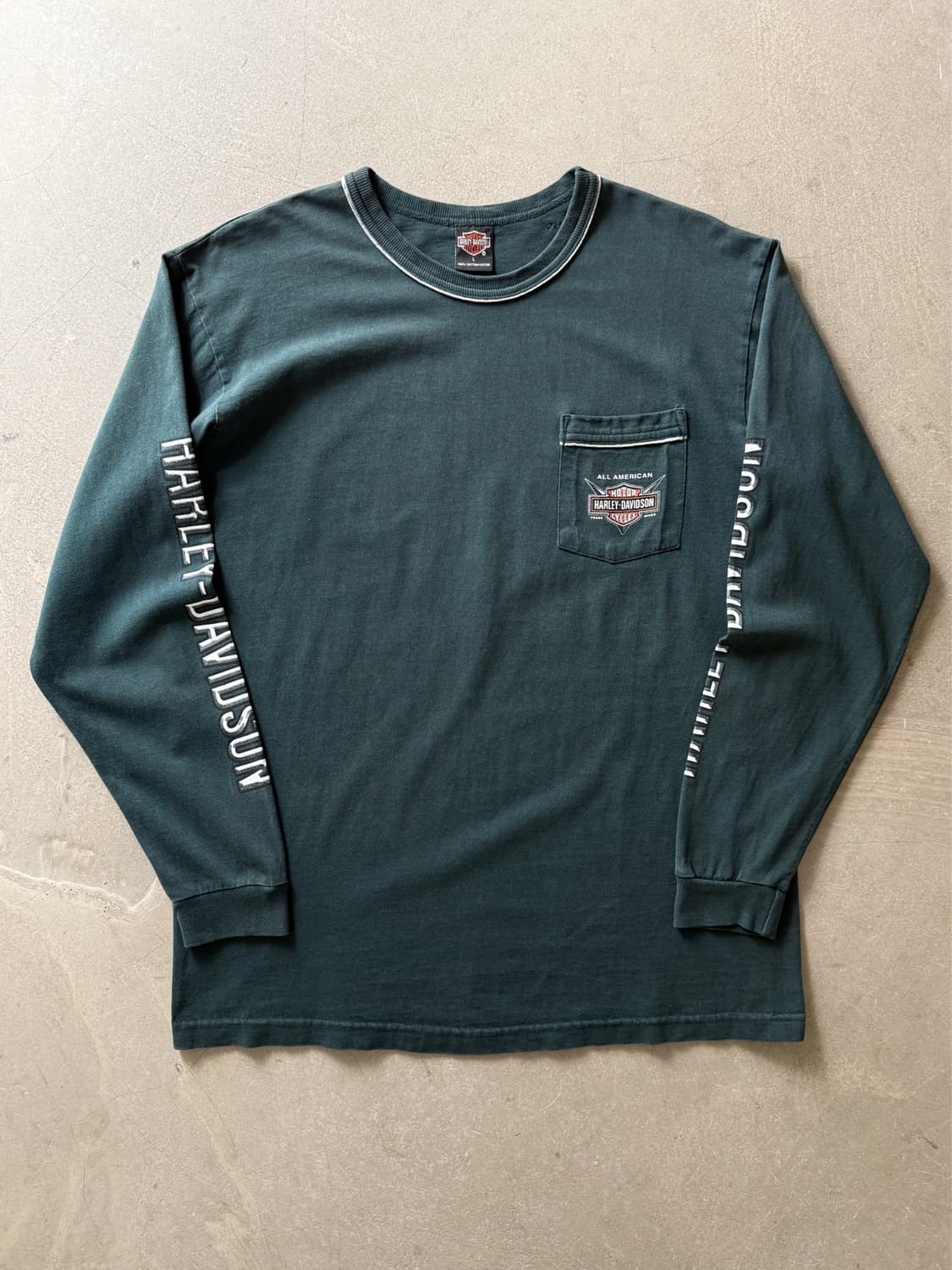 90s Harley Davidson Pocket Long Sleeve 상품이미지7