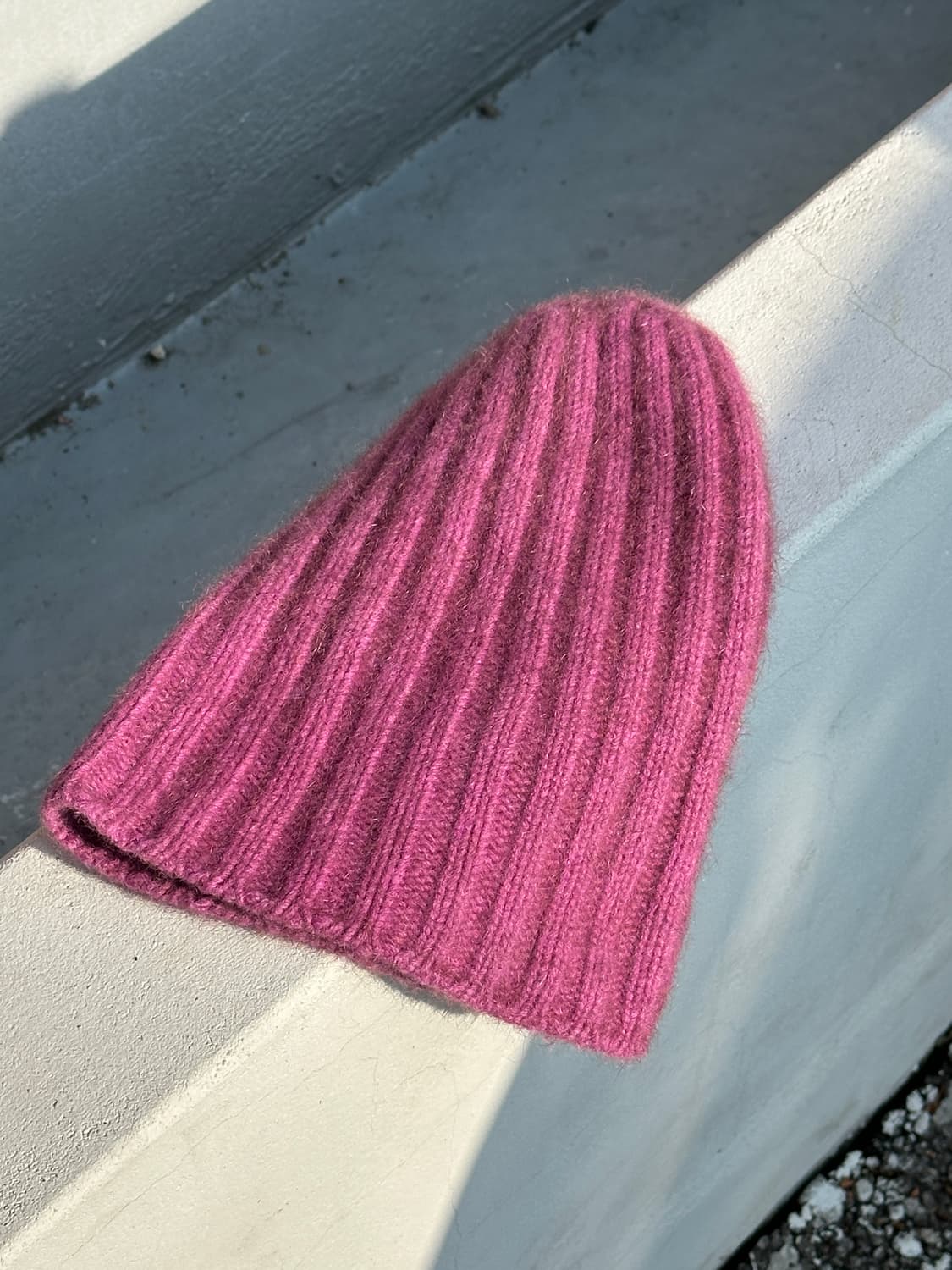 [M] 빈티지 골지 울 니트 비니 모자 Australia made 상품이미지2