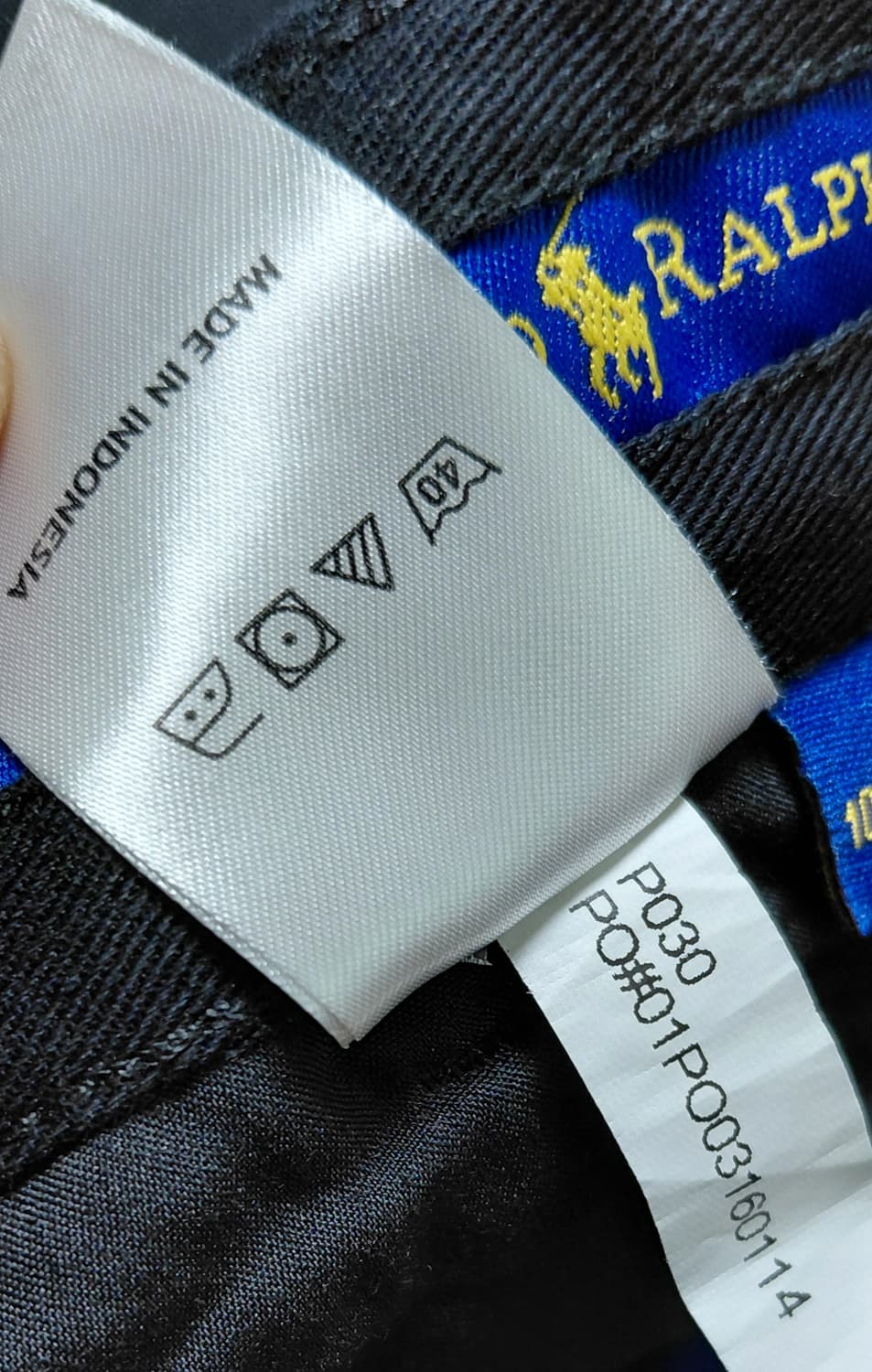 [M] POLO RALPH LAUREN 블랙 코튼 치노 쇼츠 상품이미지7