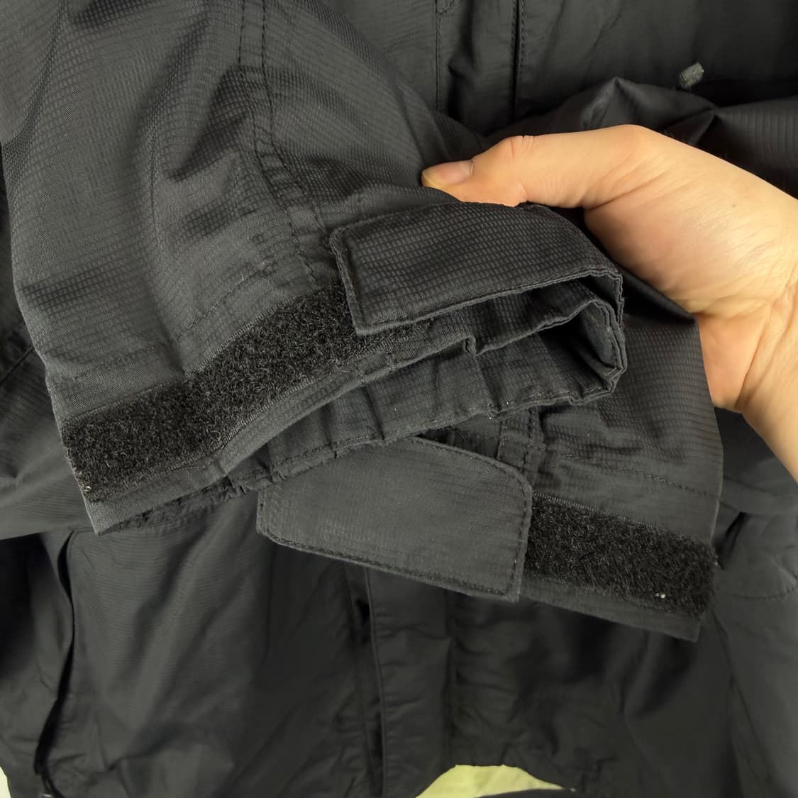 (무료배송)100) 노스페이스 투포켓 테크니컬 투웨이 바람막이 블랙 상품이미지4