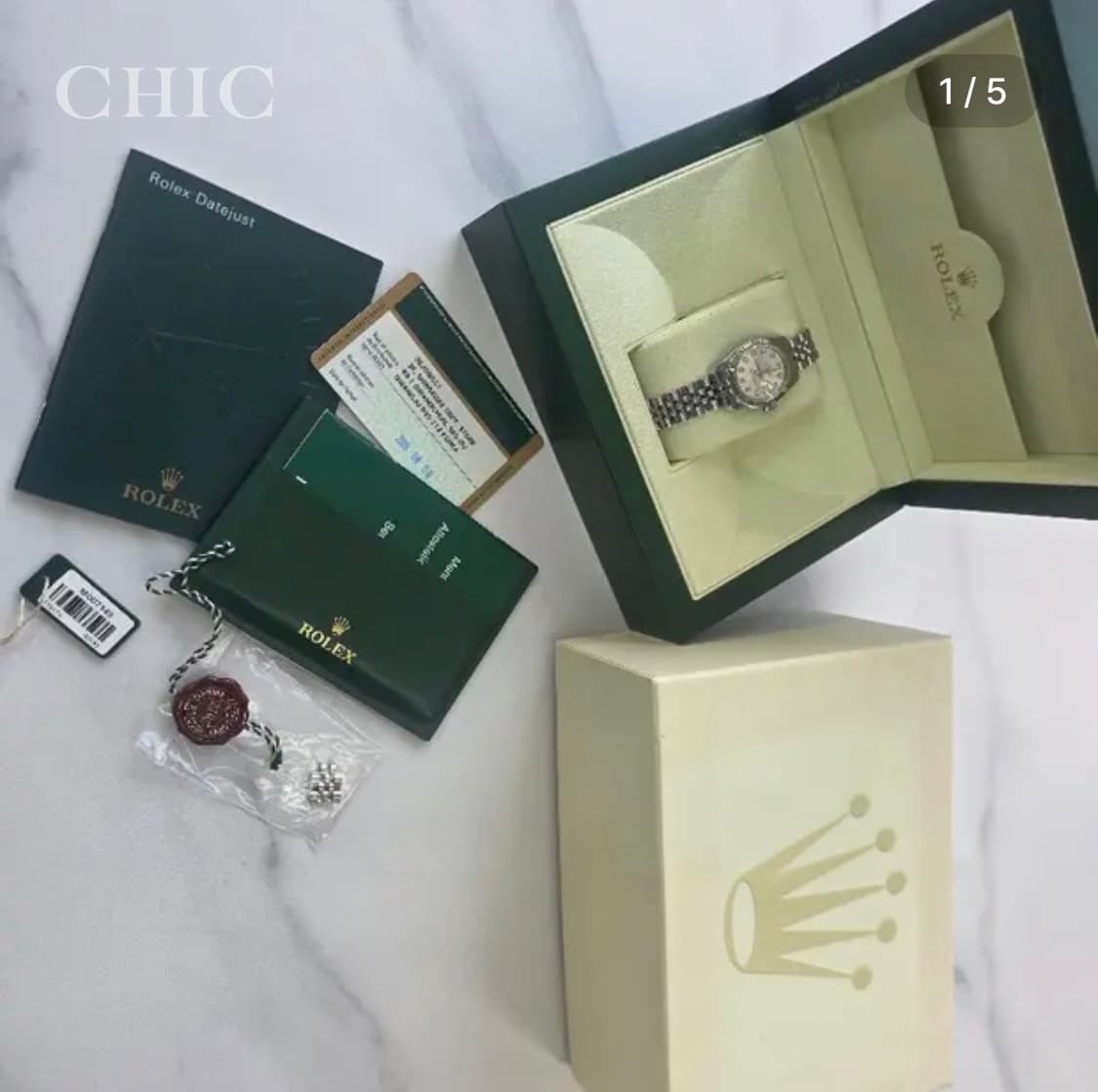 롤렉스 데이저스트 화이트골드 텐포인트 여성 26mm 상품이미지1