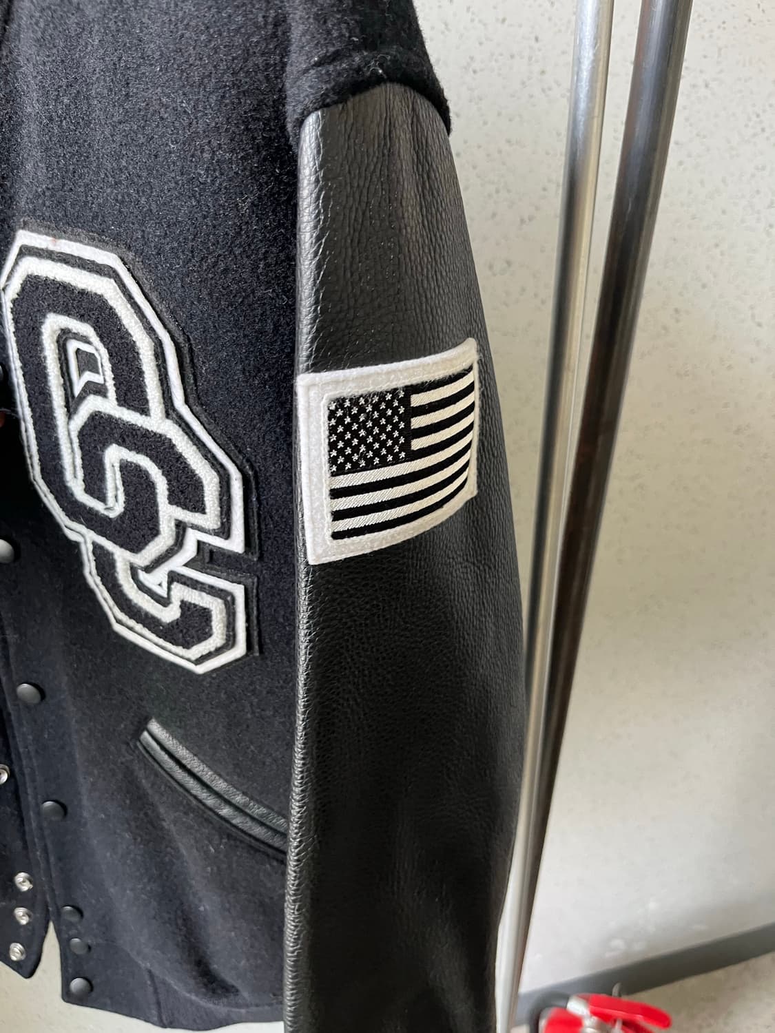 오프닝 세레모니 기죽 바시티 자켓 상품이미지4