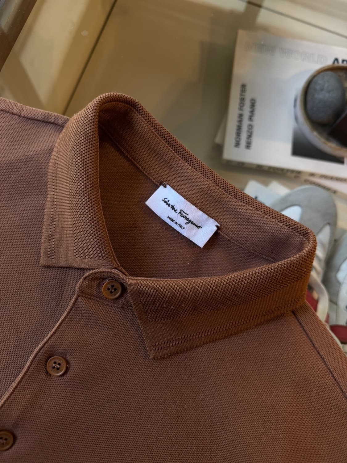 살바토레 페라가모 클래식 pk 셔츠 100 상품이미지8