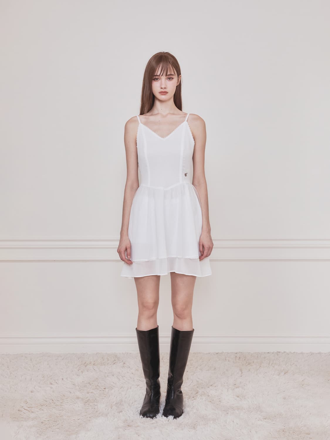 낫유어로즈 하린 드레스 아이보리 상품이미지1