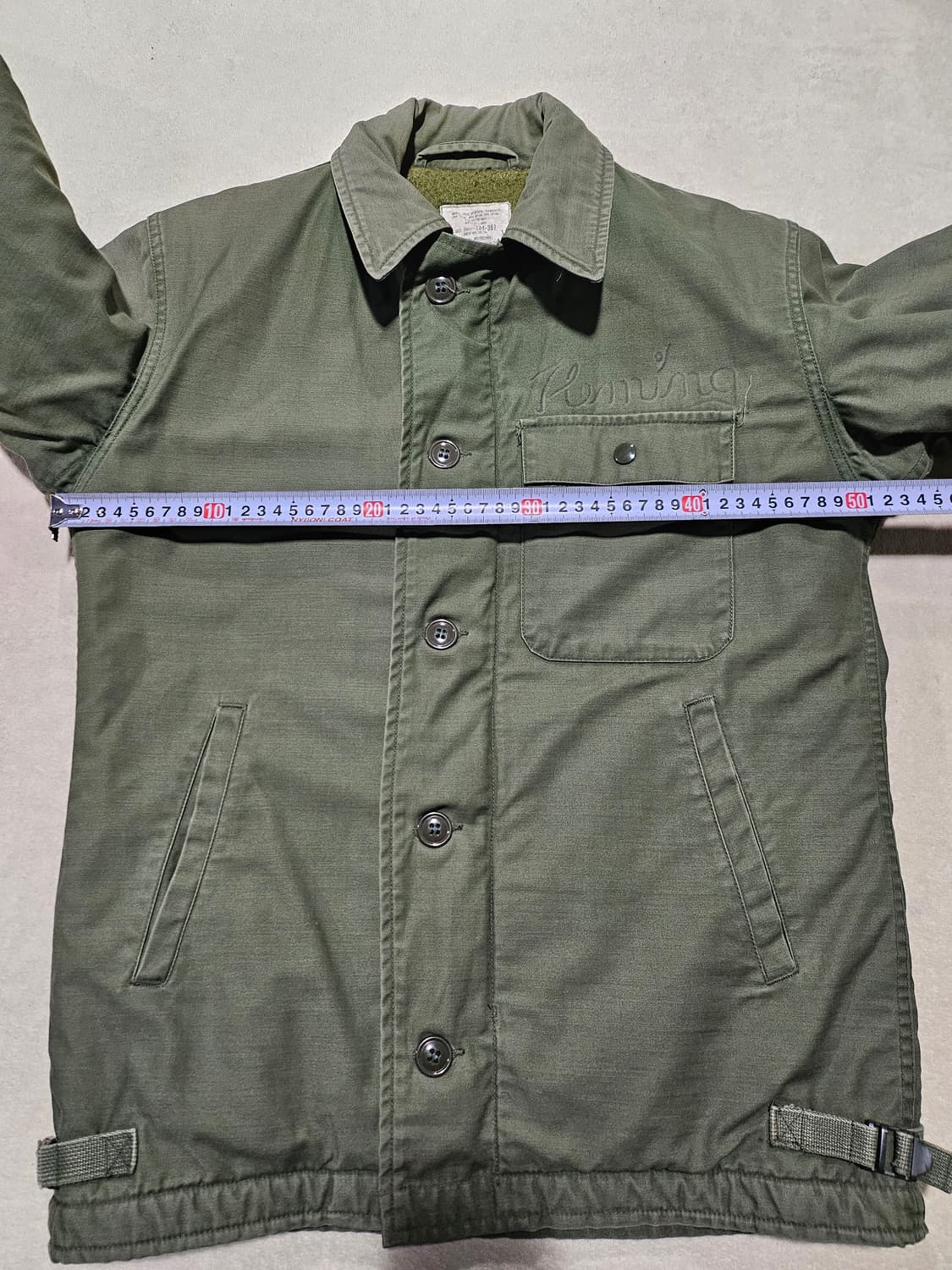 80s 미군오리지날 A2덱자켓 상품이미지9