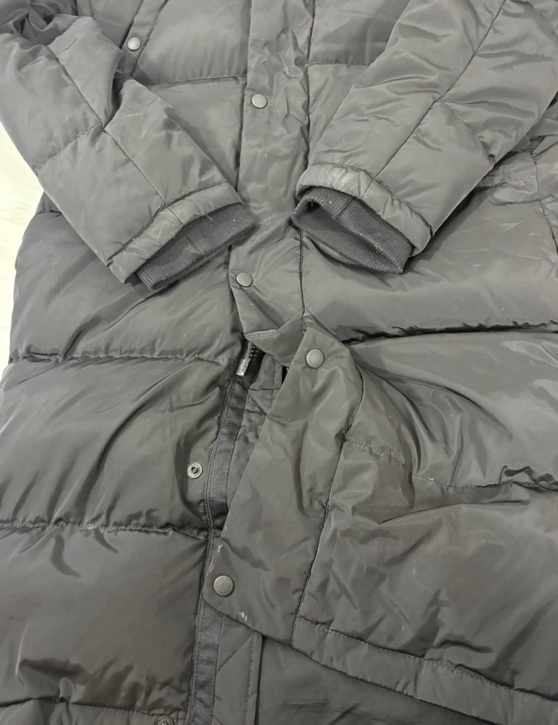 커버낫 롱패딩 블랙 / S 상품이미지2