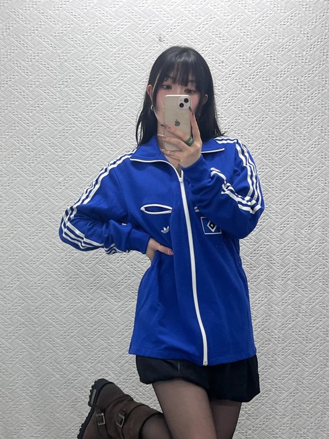 아디다스 올드스쿨 레트로 함부르크 져지 집업 100 C12116 상품이미지1