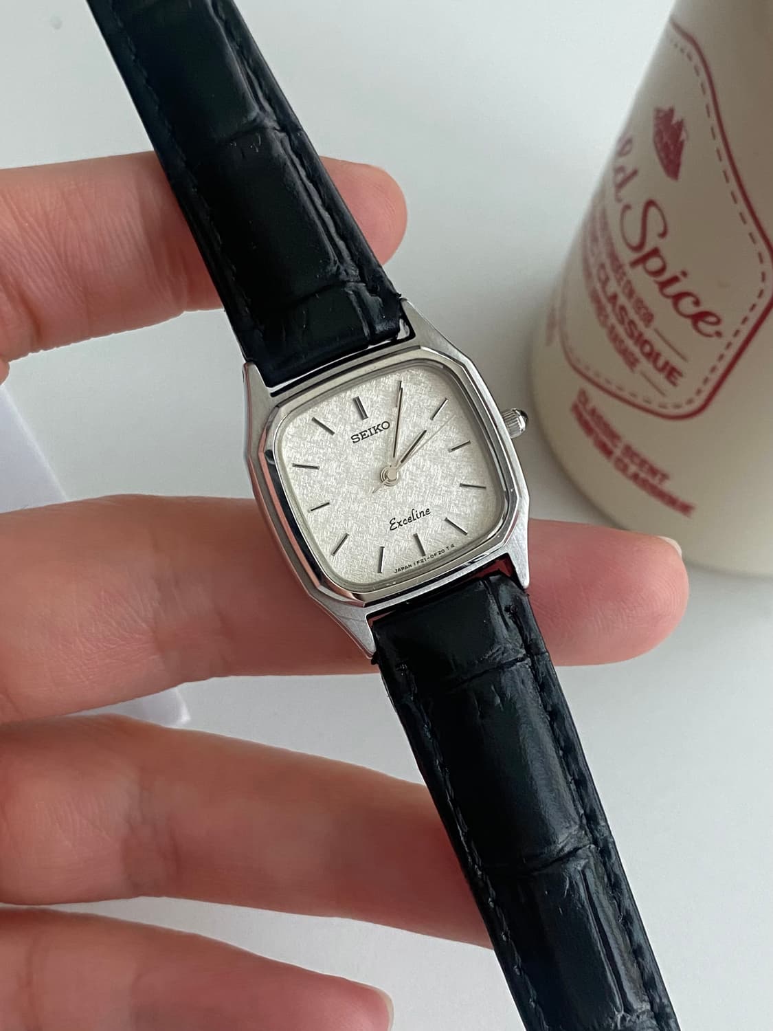 Seiko 세이코 엑셀린 스퀘어 실버 레이디스 상품이미지4