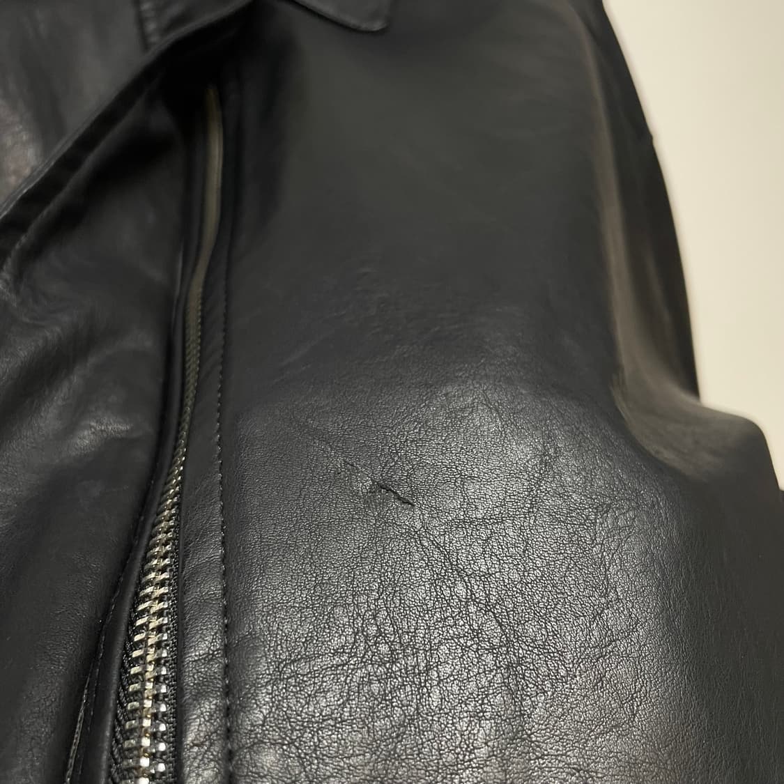 BLACKUP 블랙 레더 자켓 상품이미지2