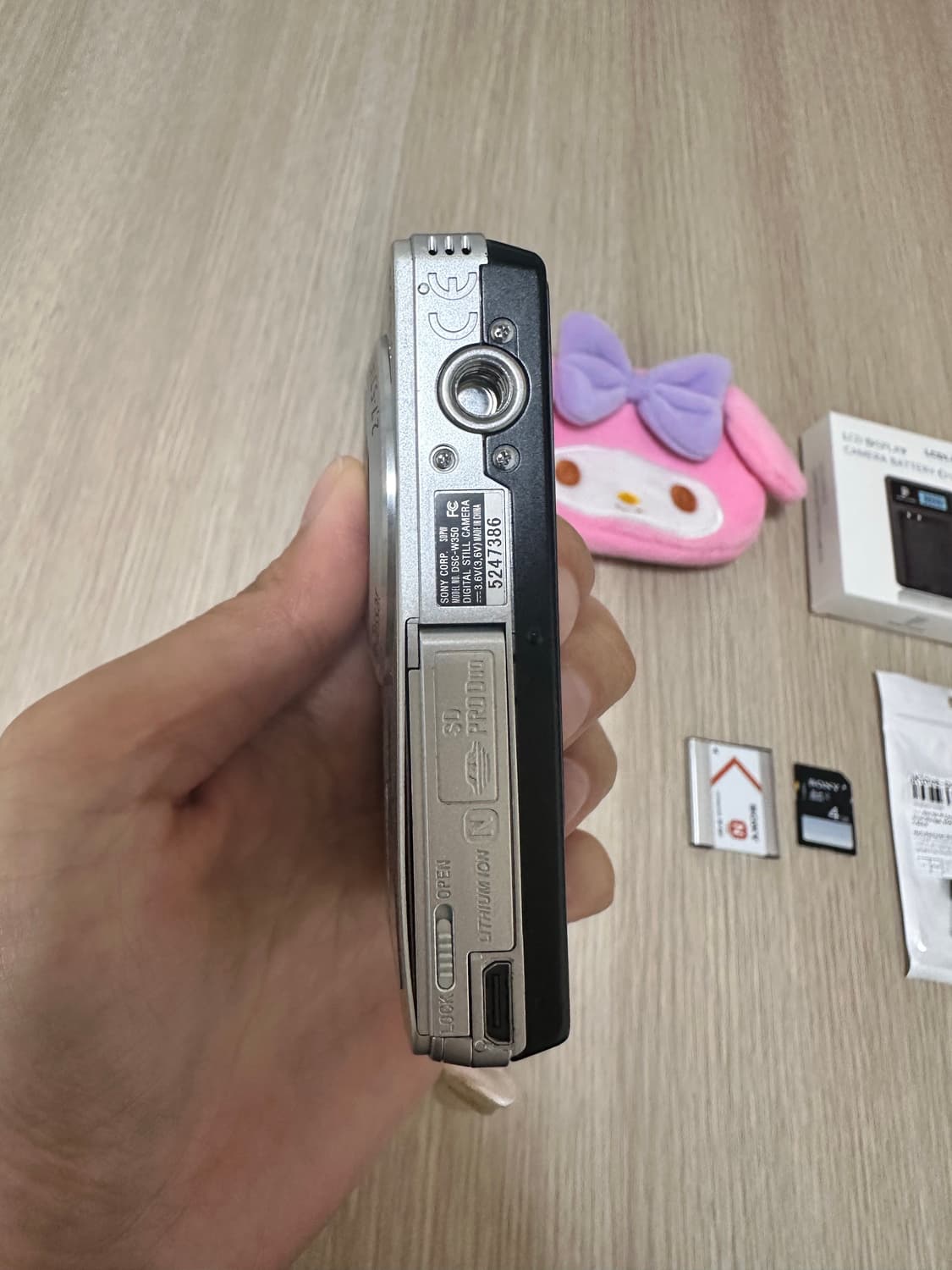 sony 소니 사이버샷 DSC W350 디카 y2k 젠지 카메라 상품이미지2